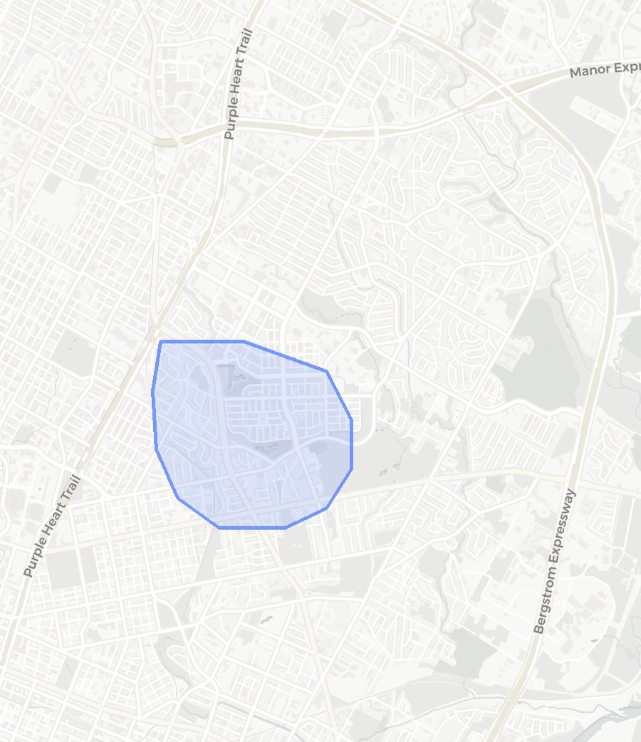 Mueller neighborhood boundary map